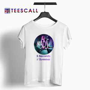 Tshirt 5SOS Merch Concert Logo