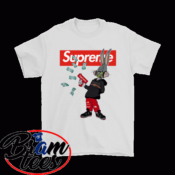 supreme bugs bunny t shirt